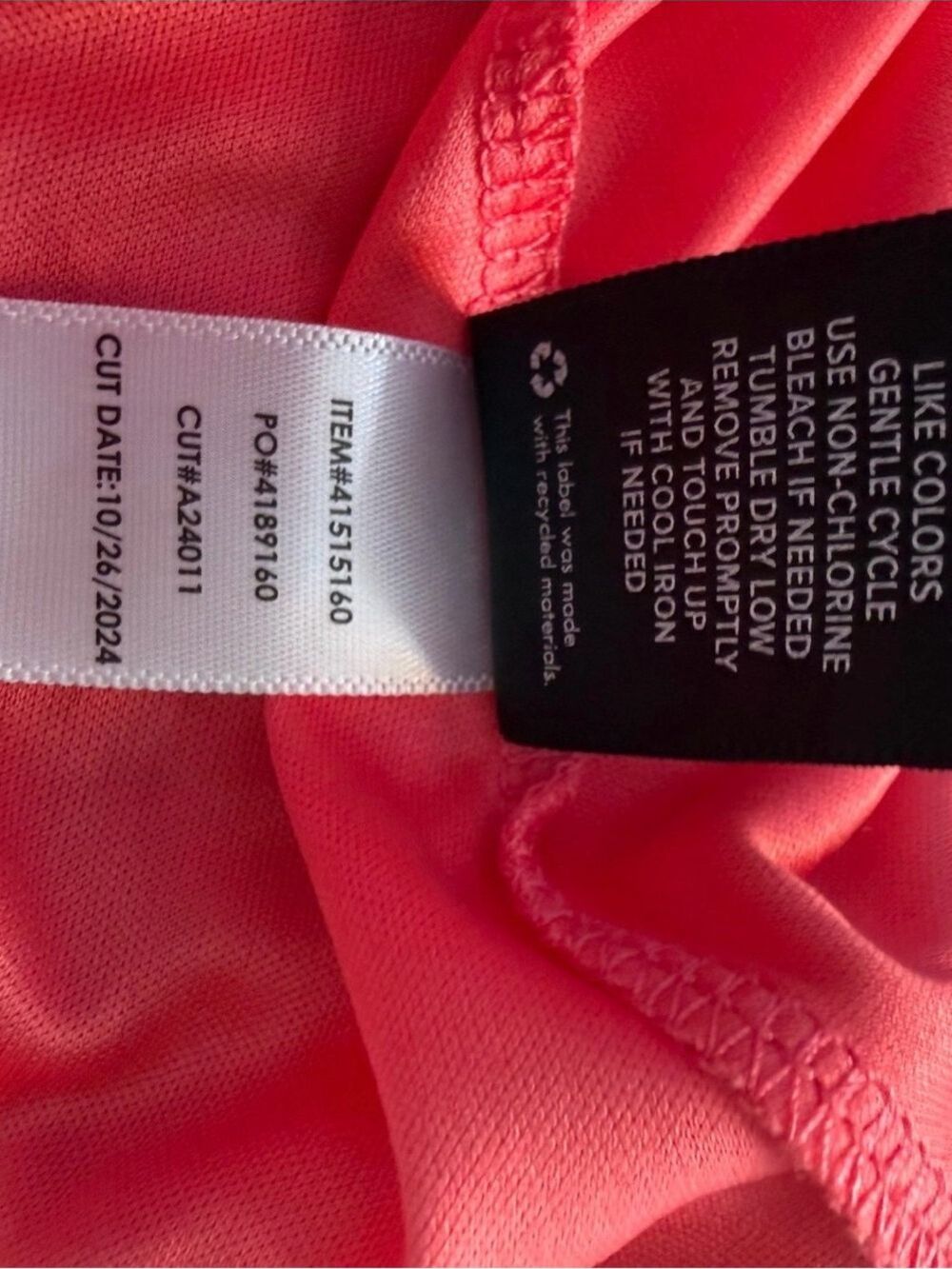 Torrid Babydoll Eyelet Challis Pink Short Sleeve Blouse Plus Size 1X (14/16) NWT - Picture 8 of 12